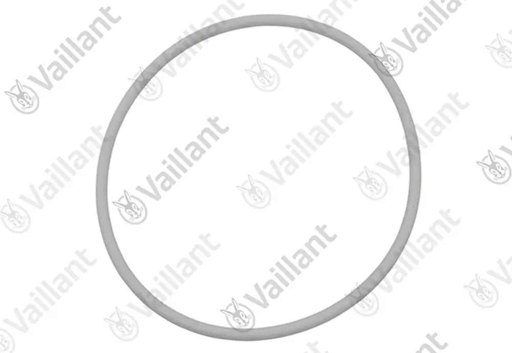 Vaillant O-Ring in runder Form, gefertigt aus EPDM-Material, präsentiert in einer neutralen Erinnerung an den Schachtanschluss.